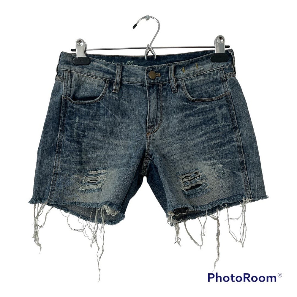 Madewell Distressed Cutoff Jean Shorts